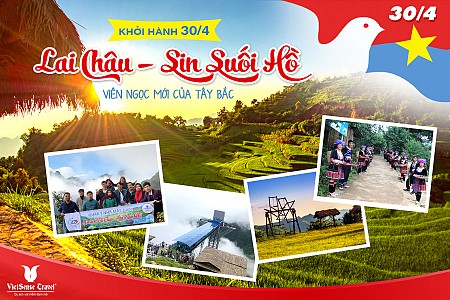 Khám Phá Viên Ngọc Mới Lai Châu - Bản Sin Suối Hồ | Dịp Lễ 30.04 Giá Rẻ 2024